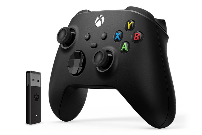 Microsoft Xbox -langaton peliohjain + Windows sovitin