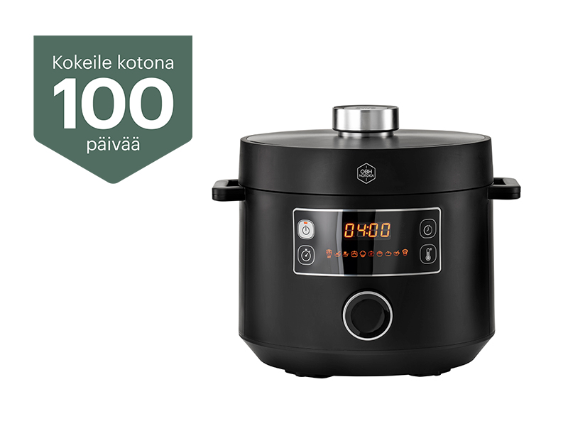 OBH Nordica Turbo Cuisine & Fry QK7548S0 -monitoimikeitin