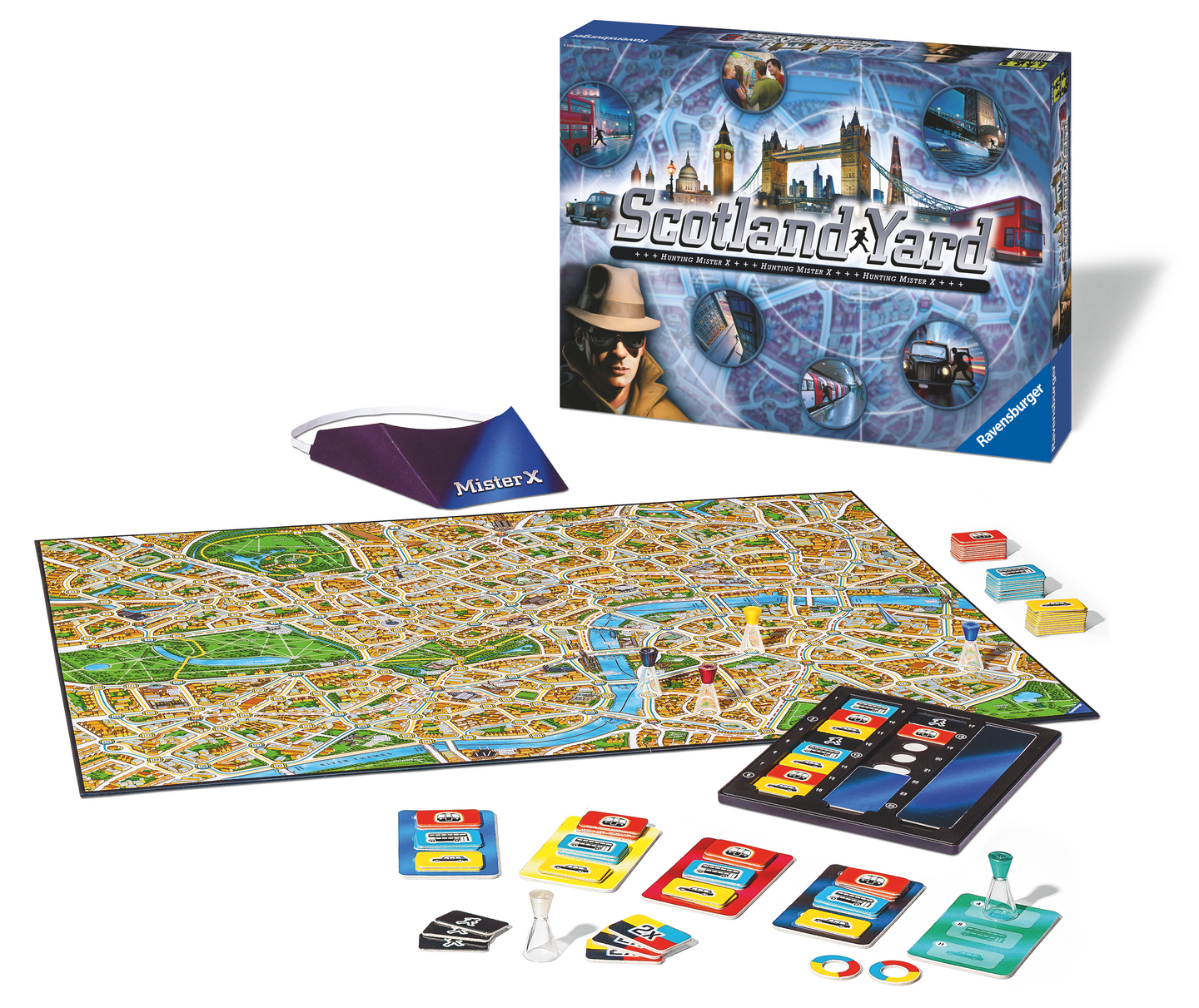 Ravensburger Scotland Yard lautapeli