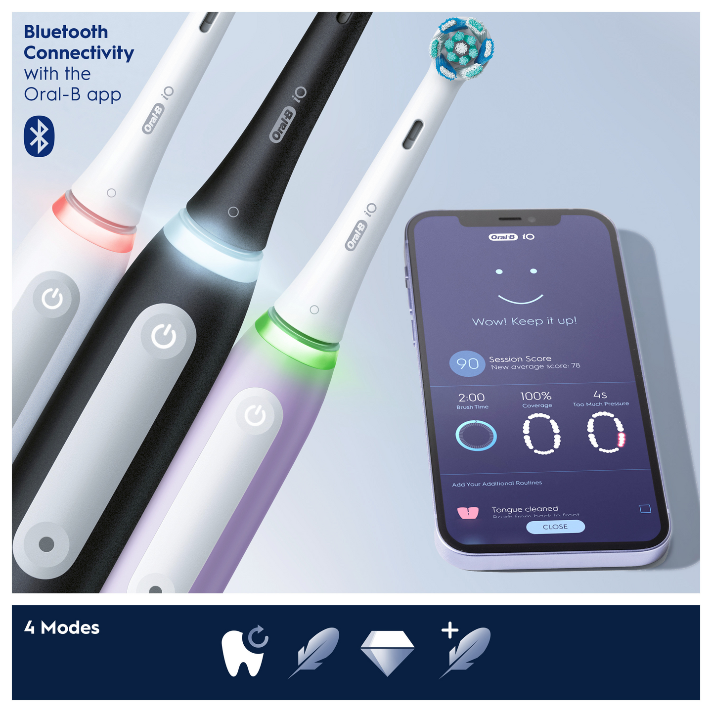 Oral-B iO4s Lavender -sähköhammasharja