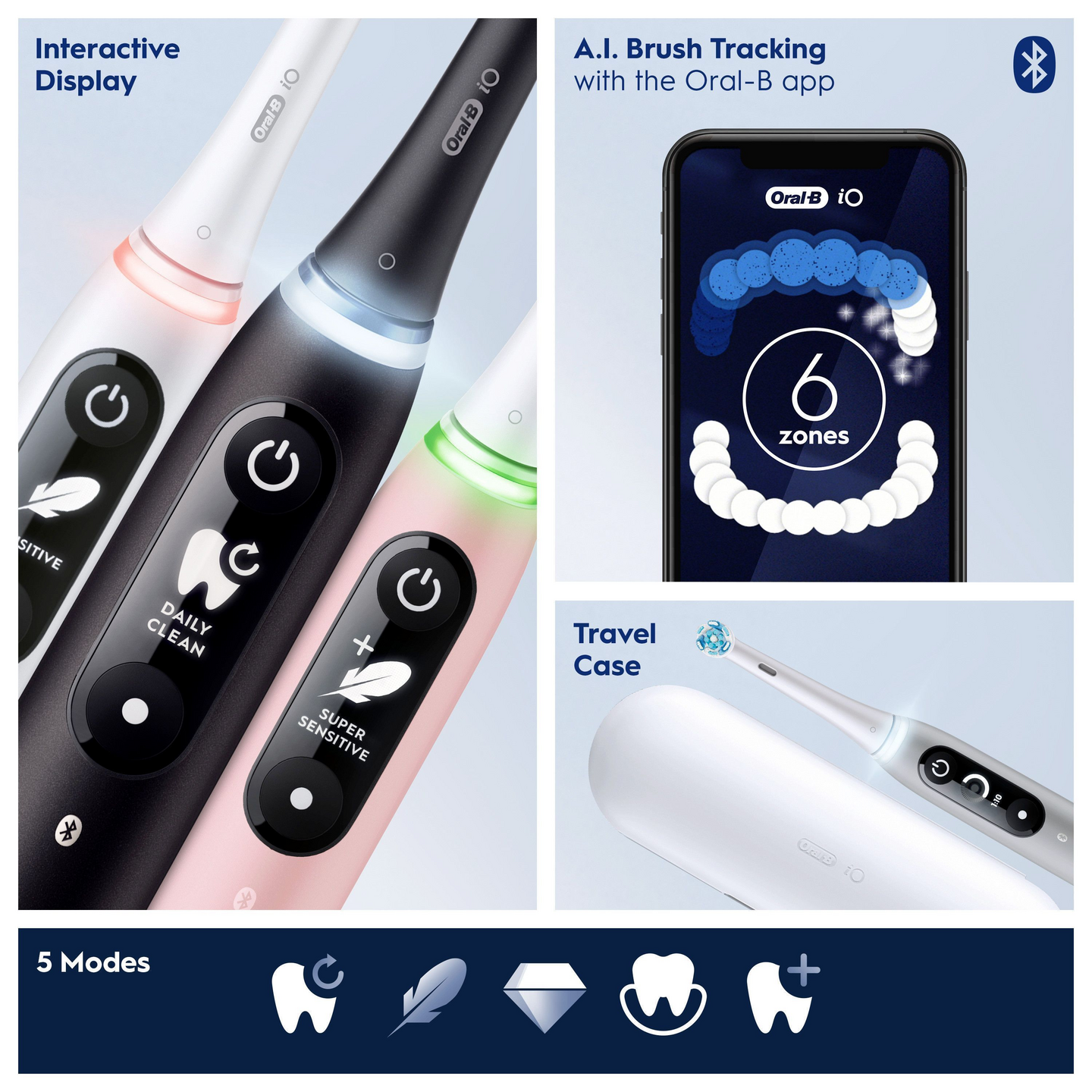 Oral-B iO6s White -sähköhammasharja