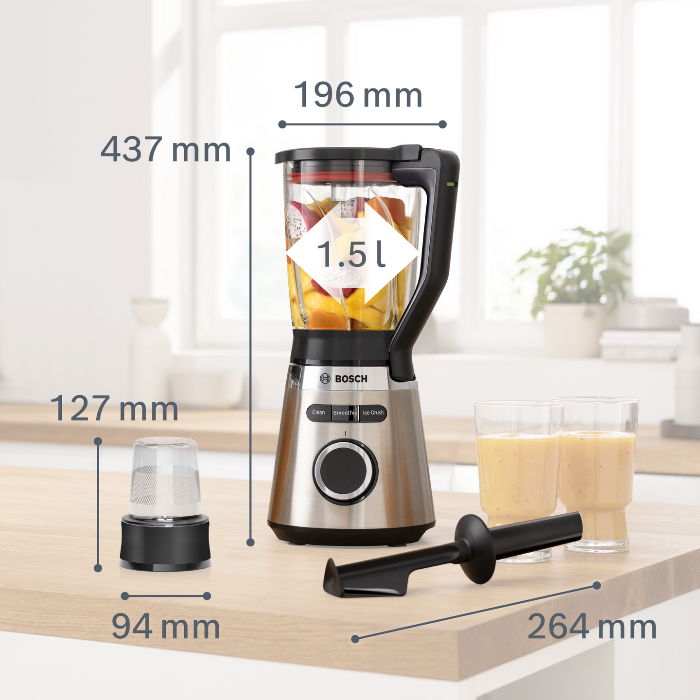 Bosch VitaPower Serie 4 MMB6386M -tehosekoitin