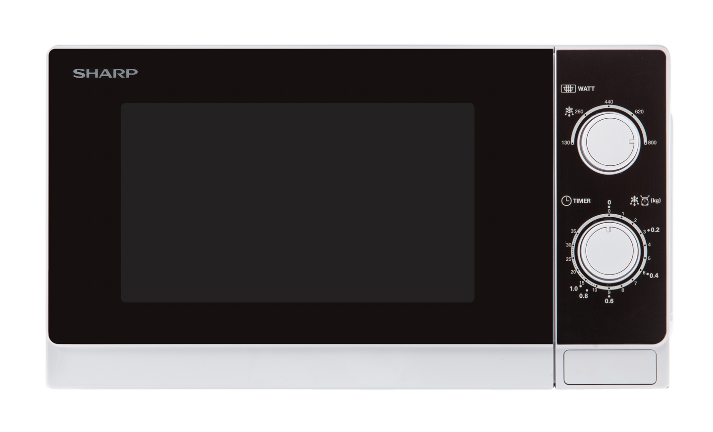 Sharp R-200WW -mikroaaltouuni, valkoinen