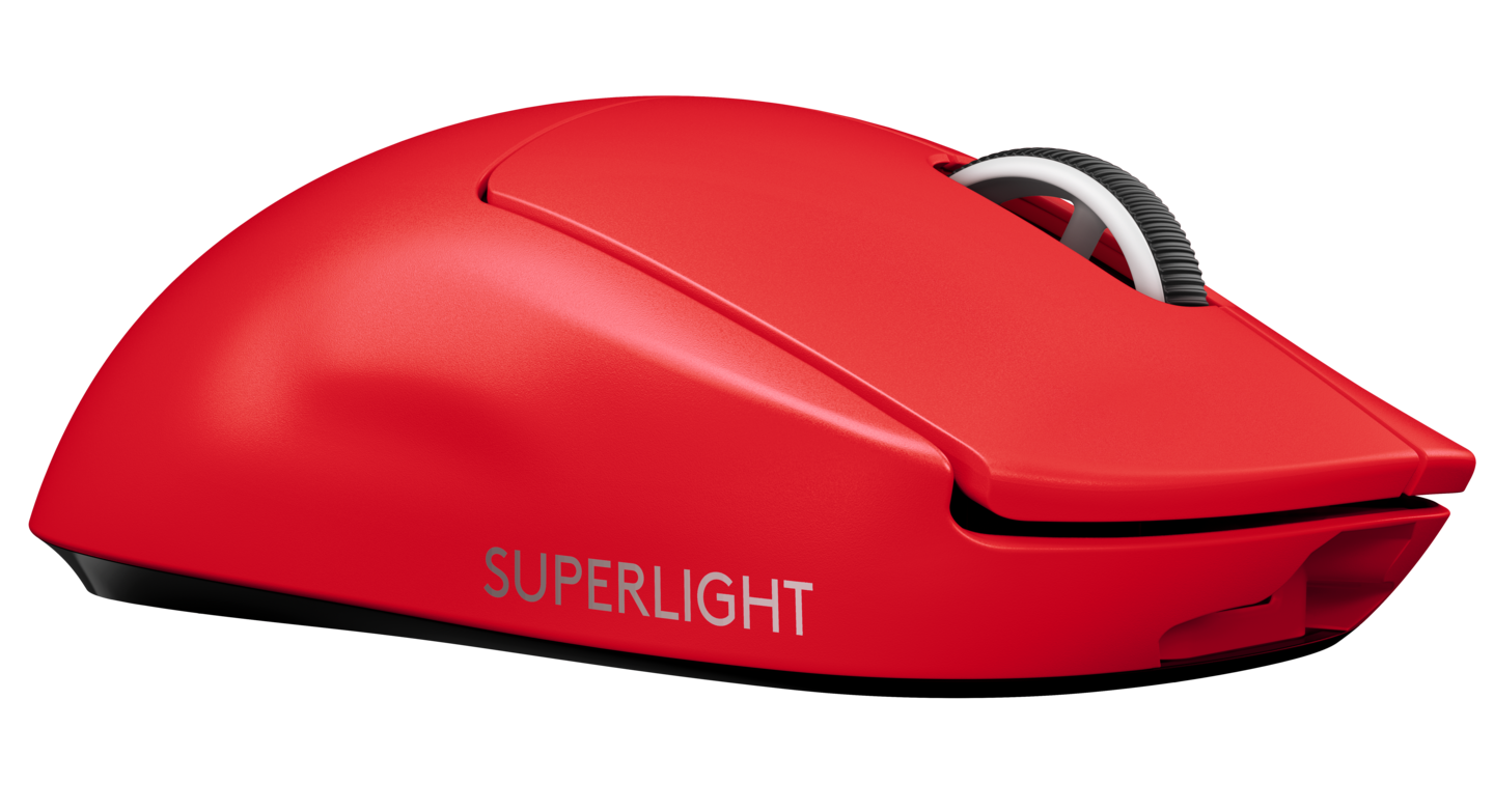 Logitech G Pro X Superlight -langaton pelihiiri, punainen
