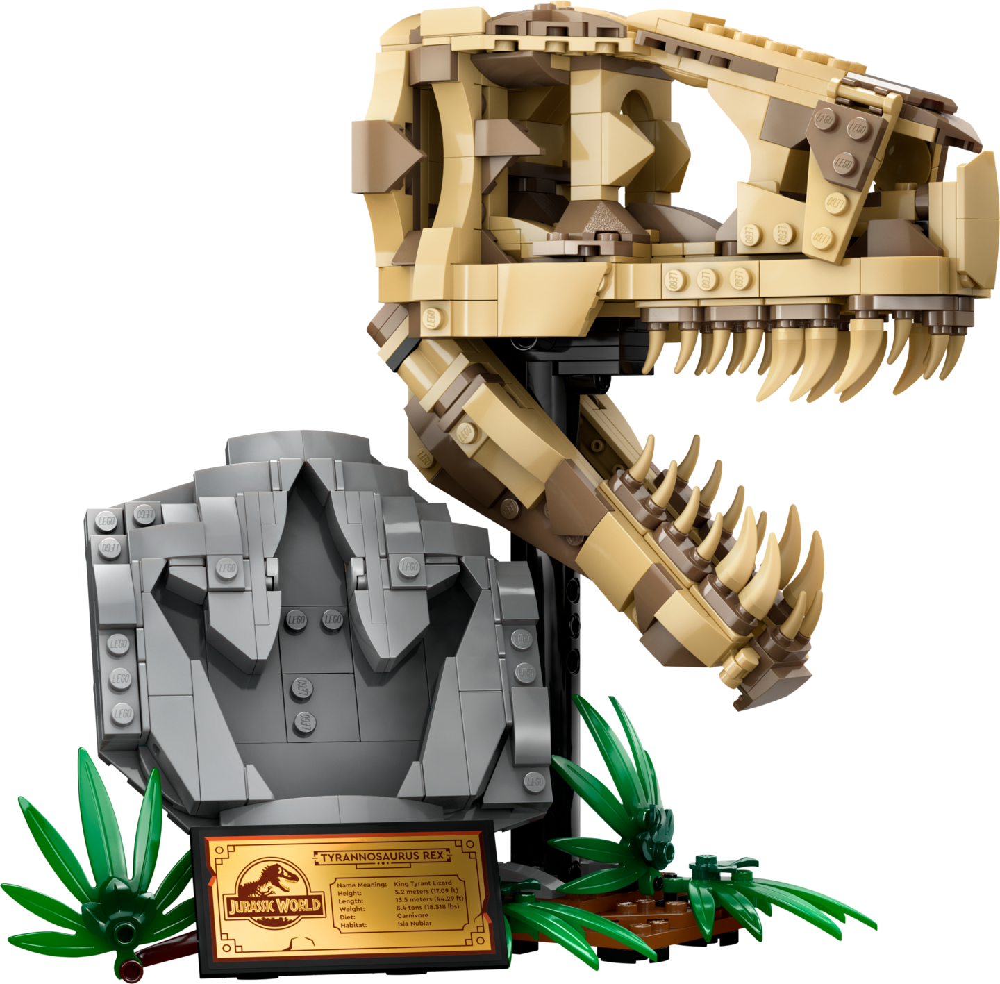 LEGO Jurassic World 76964 Dinosaurusfossiilit: T. rexin pääkallo