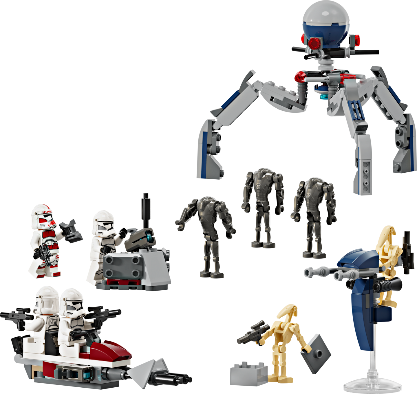 LEGO Star Wars TM 75372 Kloonisoturin ja taisteludroidin taistelupakkaus