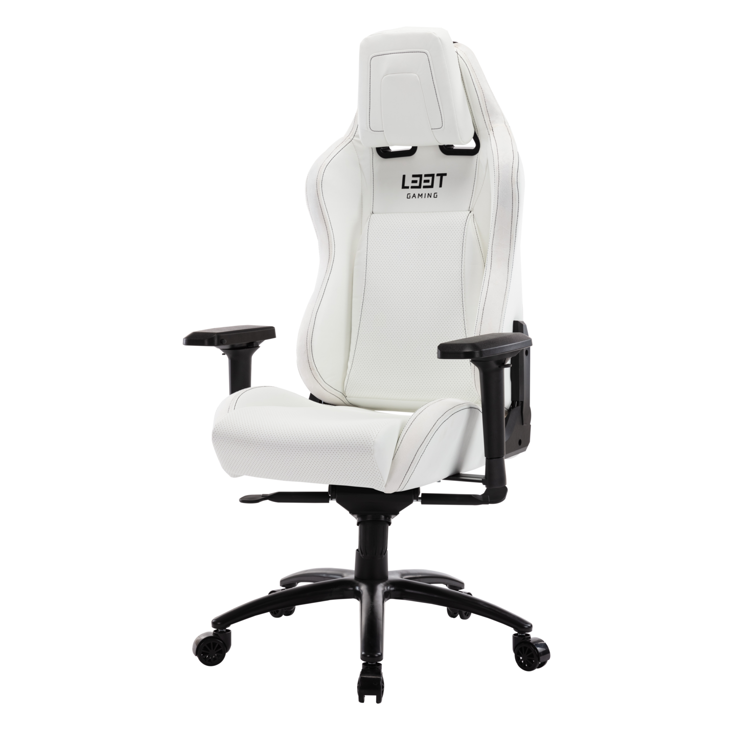 L33T E-Sport Pro Comfort -pelituoli, valkoinen
