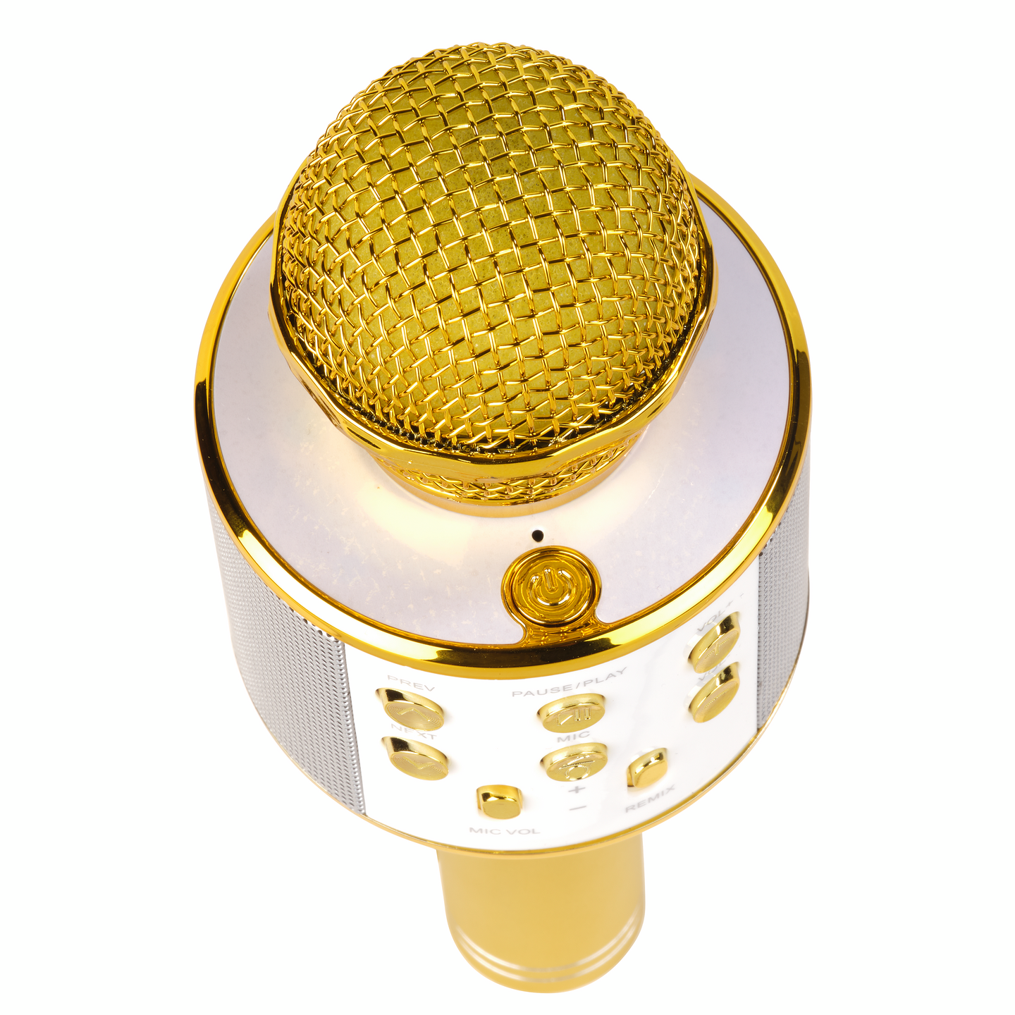 Denver KMS-20GO -Bluetooth-karaokemikrofoni, kulta