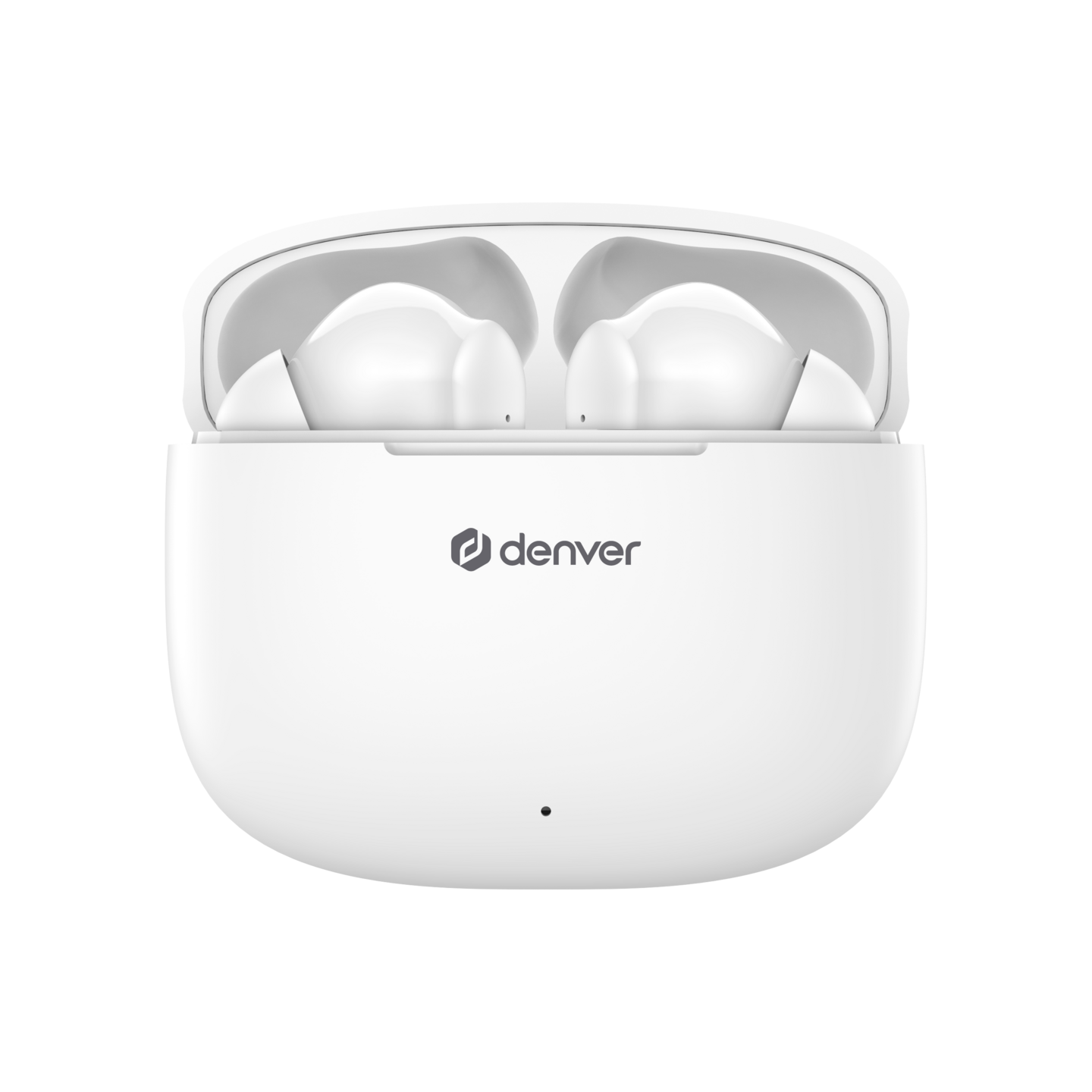Denver TWE-48W -langattomat nappikuulokeet, valkoinen