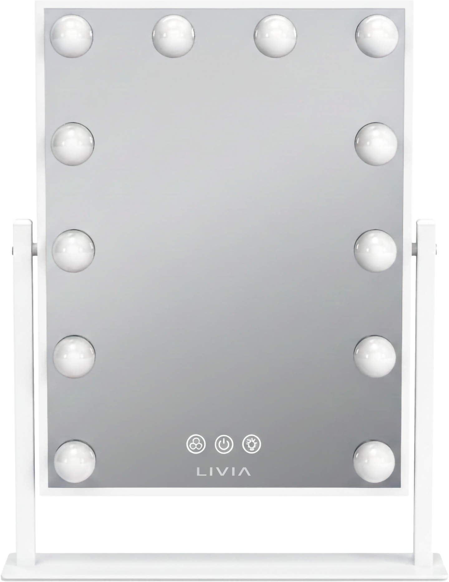 Livia Hollywood 12 x LED -meikkipeili