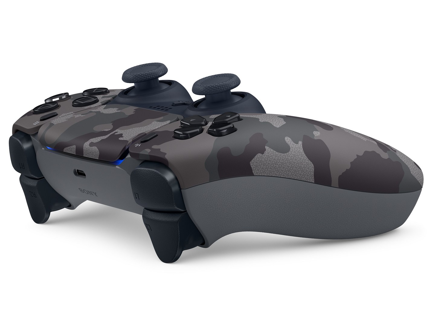 Sony PS5 DualSense Grey Camo -langaton peliohjain
