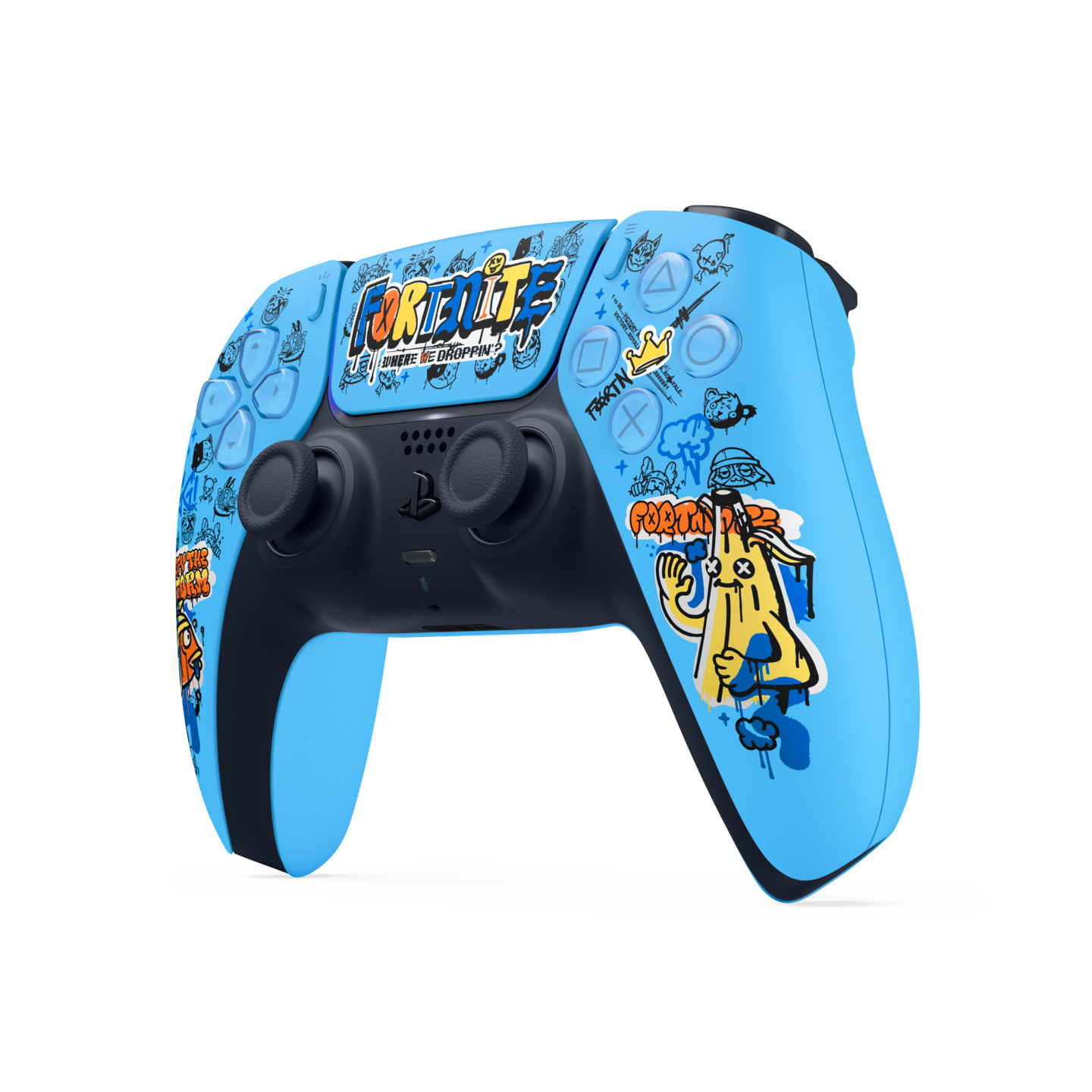 Sony PS5 Dualsense Fortnite Limited Edition -langaton peliohjain