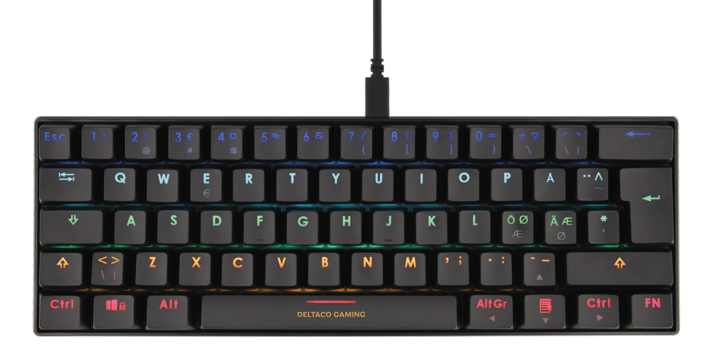 Deltaco Gaming GAM-075 -pelinäppäimistö