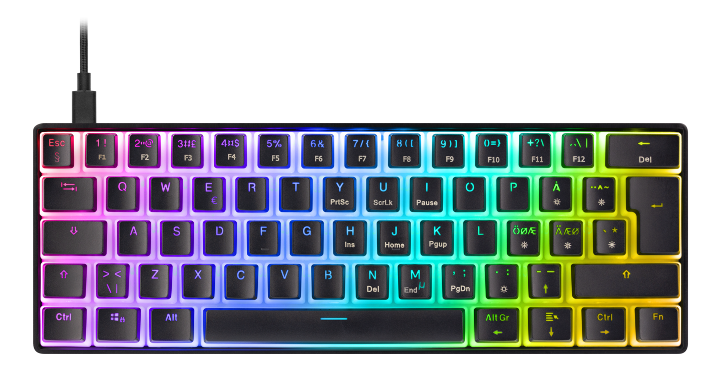Deltaco Gaming DK475 -pelinäppäimistö