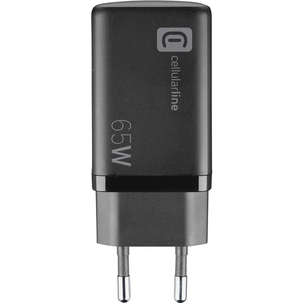 Cellularline Multipower Micro 65 W GaN 2 x USB-C + USB-A -laturi