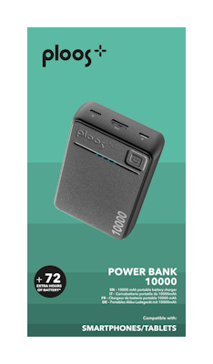 Ploos 10 000 mAh -varavirtalähde