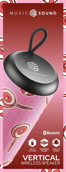 MusicSound Vertical Sweet -Bluetooth-kaiutin