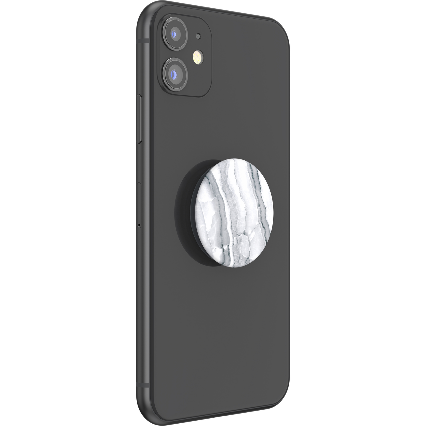 PopSockets Basic White Granite -pidike