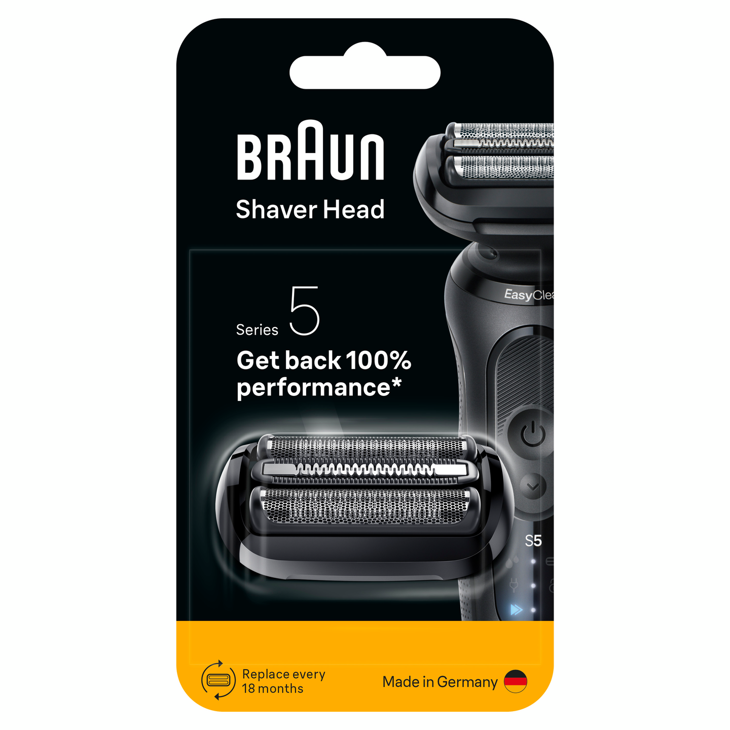 Braun Series 5 54B -parranajokoneen vaihtoajopää