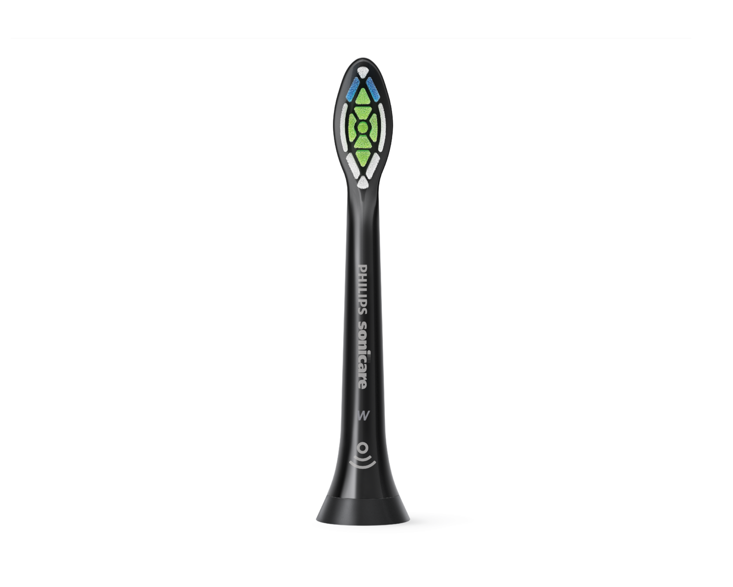 Philips Sonicare W2 Optimal White HX6064/11 -vaihtoharjat, 4 kpl, musta