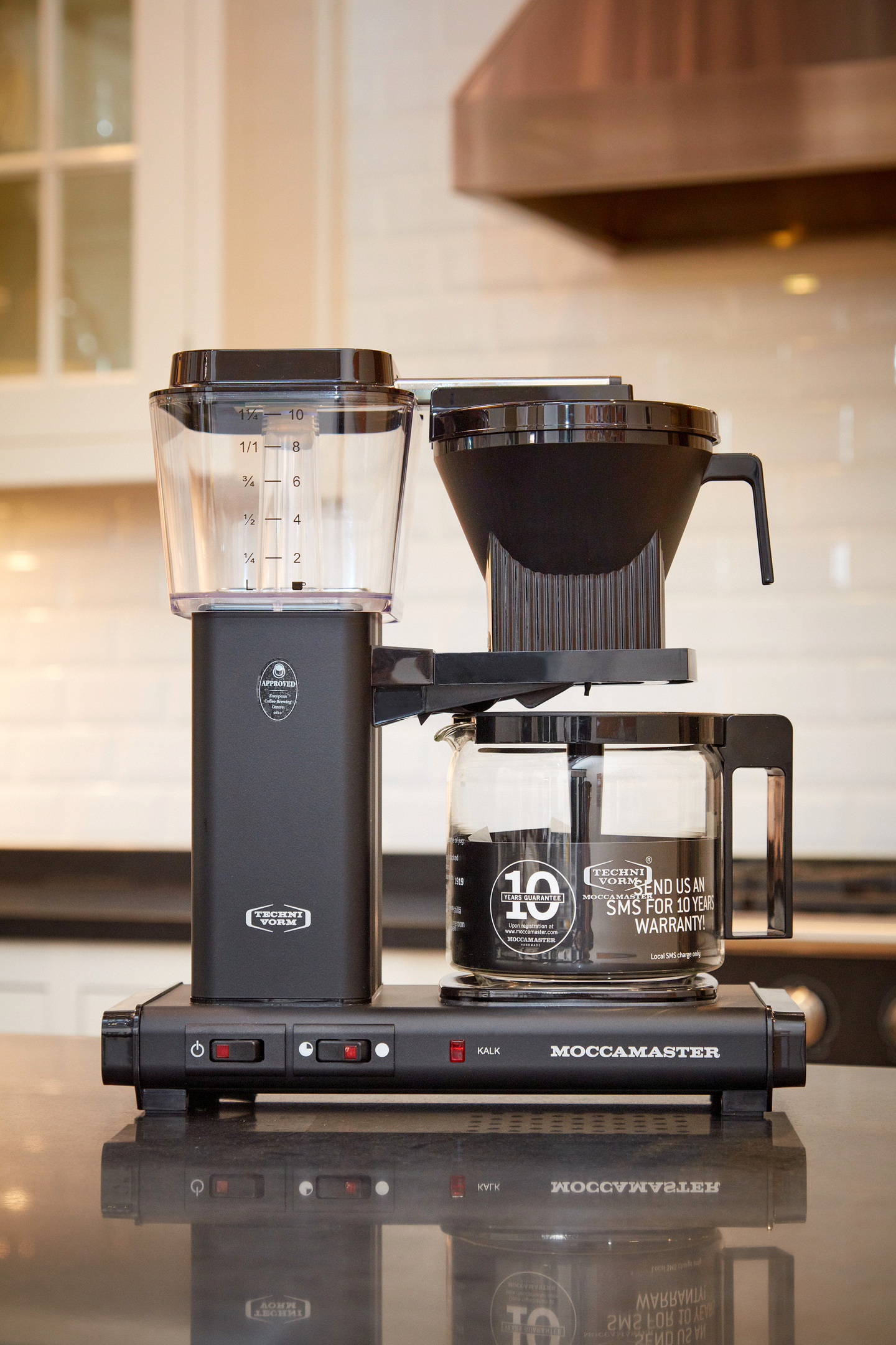 Moccamaster Automatic S -kahvinkeitin, mattamusta