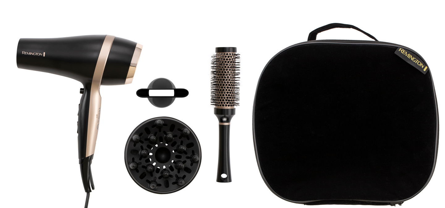 Remington Salon Smooth D6940GP -hiustenkuivain lahjapakkaus