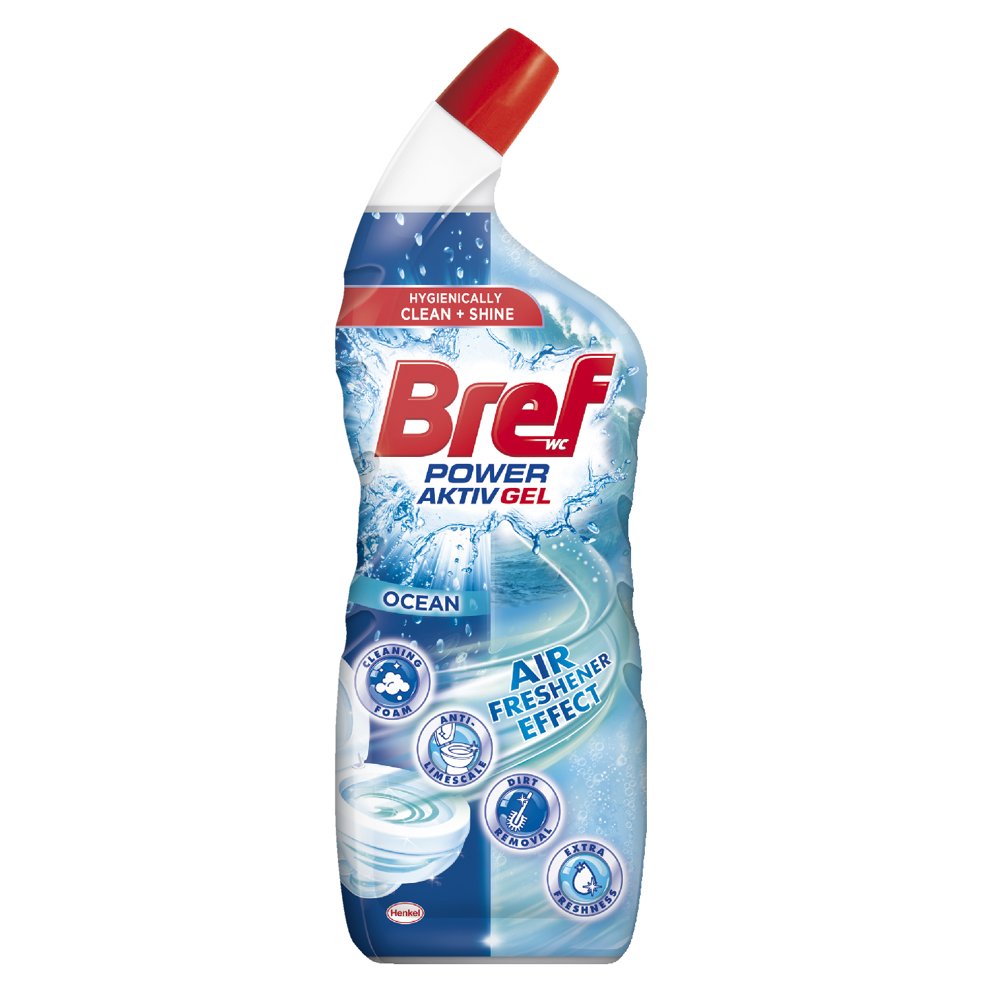 Bref Power Aktiv Gel wc puhdistusaine 700ml Ocean