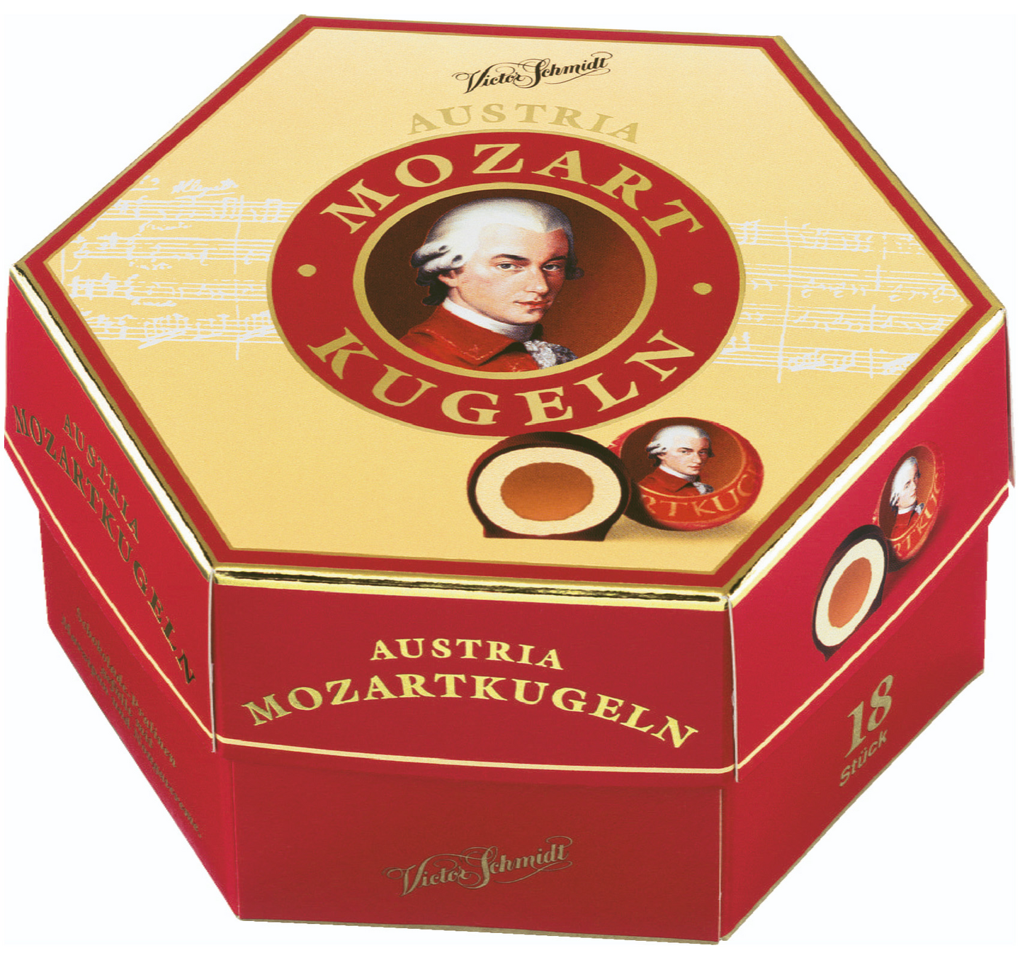 Mozartin kuulat suklaakonvehti 297g