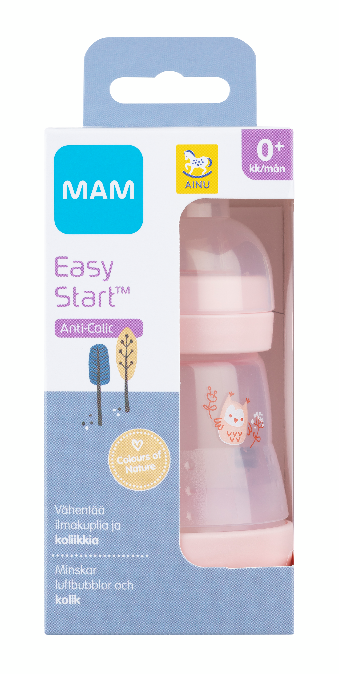 Ainu MAM EasyStart tuttipullo 0+kk 160ml