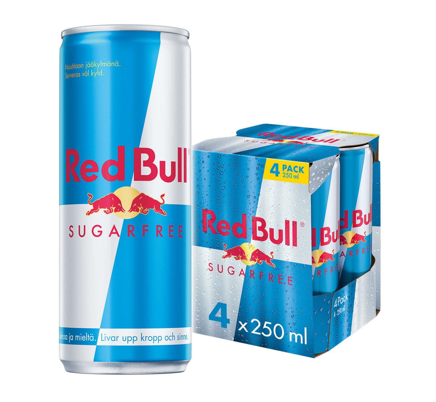 Red Bull energiajuoma sokeriton 0,25l 4-pack