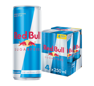 Red Bull energiajuoma sokeriton 0,25l 4-pack