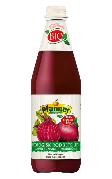 Pfanner Bio punajuuritäysmehu 100% 0,5l Luomu