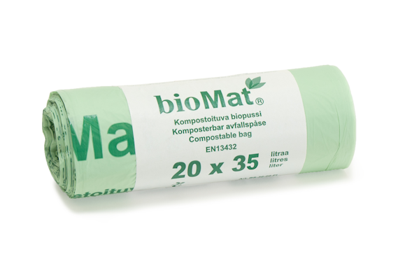 BioMat biojätepussi 35l 20kpl