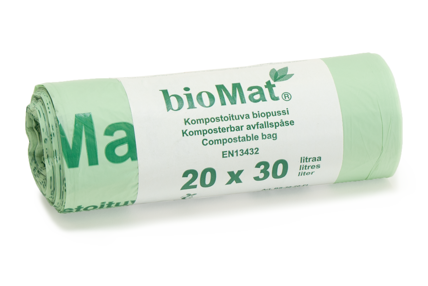 BioMat biojätepussi 50x50cm 30l 20kpl
