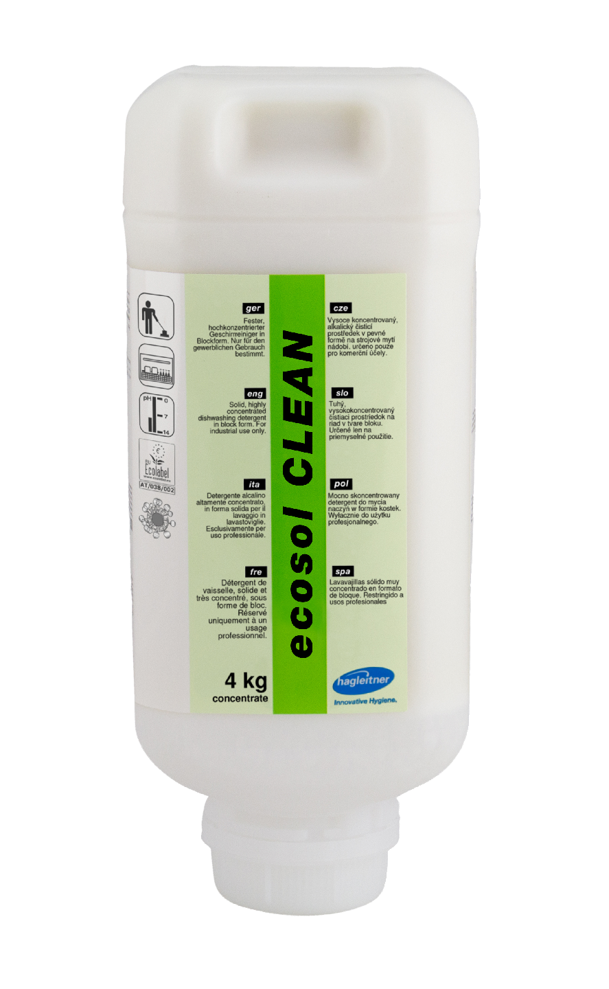 HETI Ecosol Clean konetiskitiiviste 4x4 kg