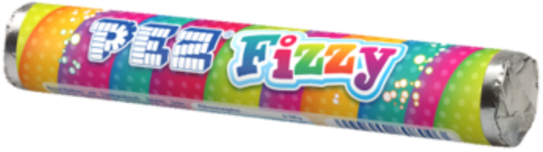 Pez Giant Fizzy Roll poreileva hedelmämakeinen 42g