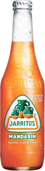 Jarritos Mandarin Natural Flavor Soda 0,37l