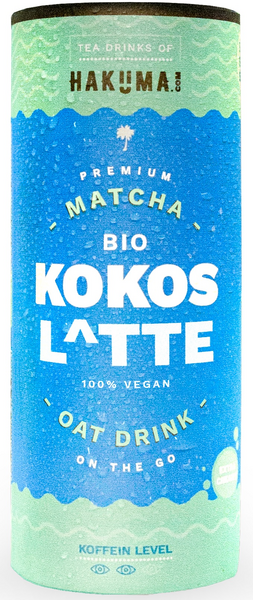 Hakuma Kookos matcha latte 235ml luomu