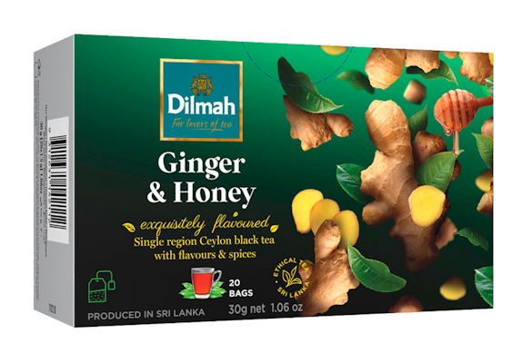 Dilmah Inkivääri-hunajatee 20x1,5g