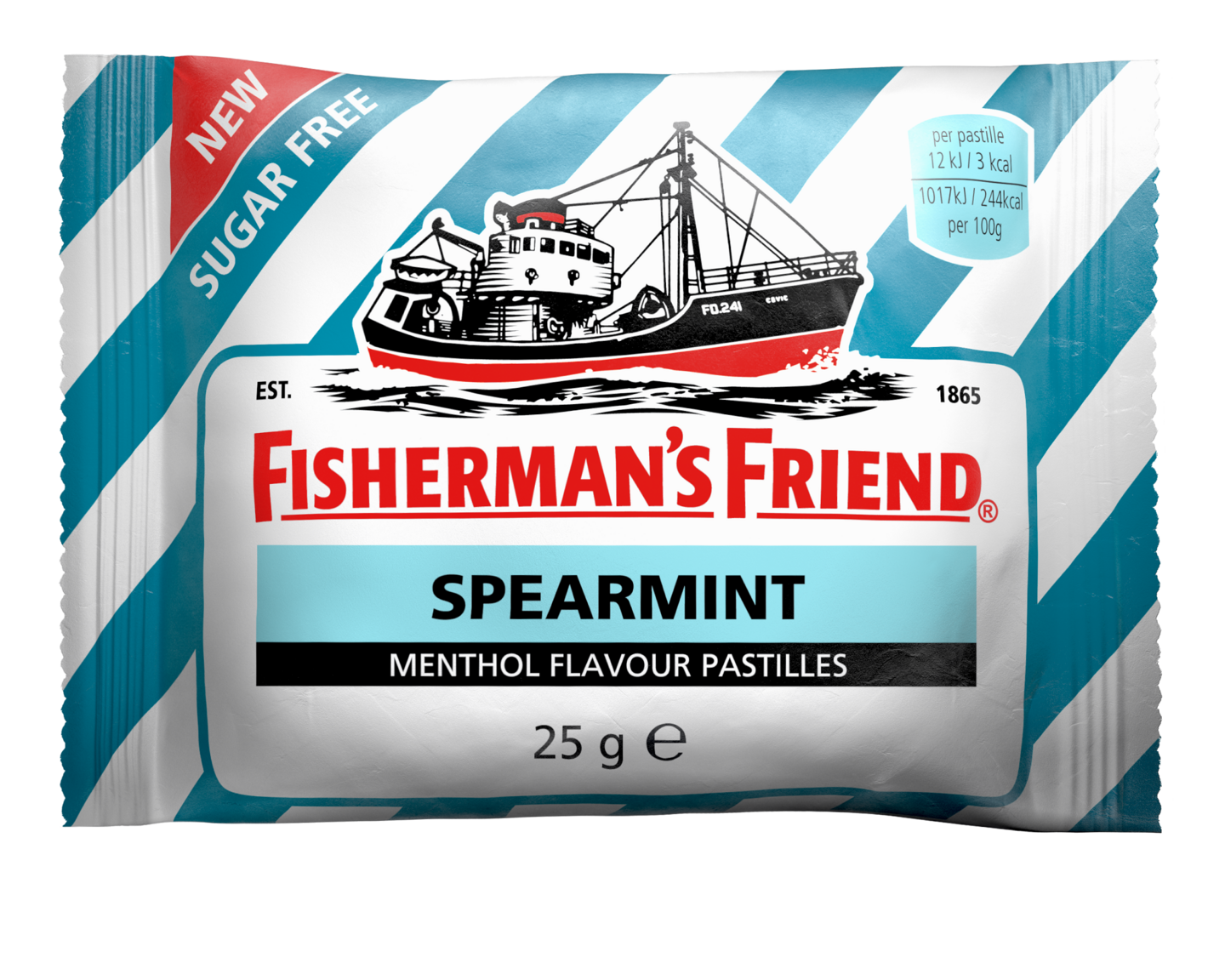 Fisherman's Friend 25g spearmint sokeriton