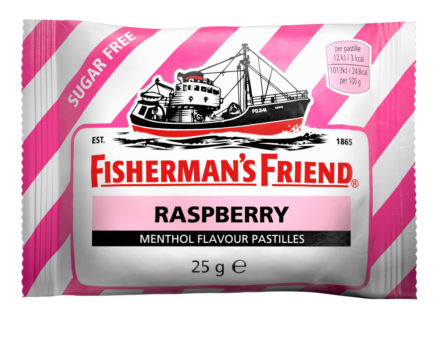 Fisherman's Friend 25g Vadelma sokeriton