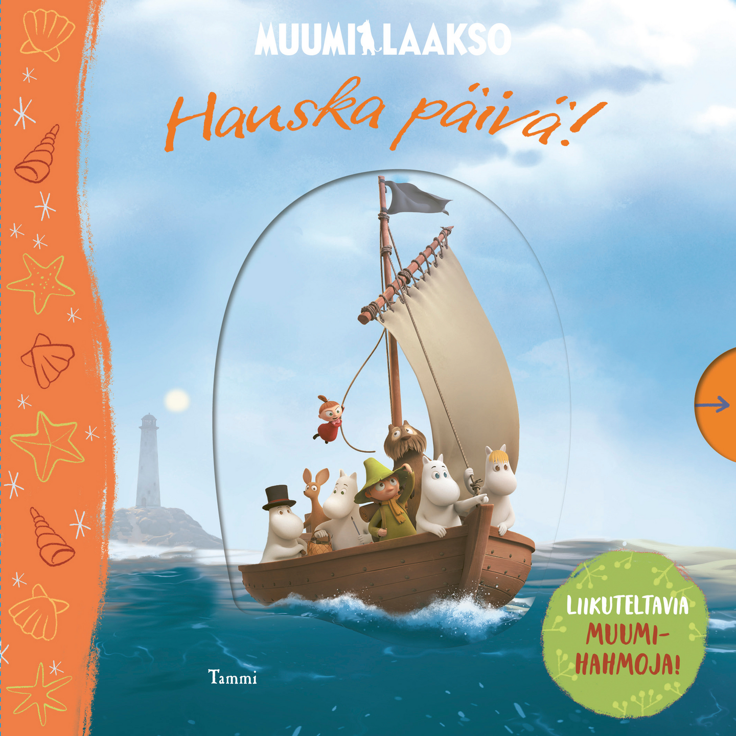 Muumilaakso. Hauska päivä! Liikuteltavia muumihahmoja!