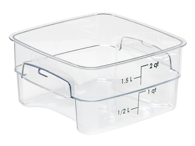 Cambro Camsquare säilytysastia 1,9l kirkas