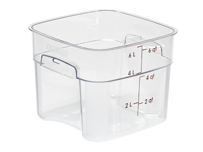 Cambro Camsquare säilytysastia 5,7l kirkas