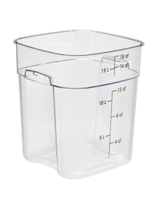 Cambro Camsquare säilytysastia 17,2l kirkas