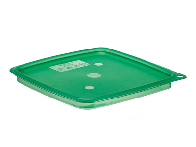 Cambro Camsquare säilytysastian kansi 1,9/3,8 l astiaan, vihreä, pp-muovi