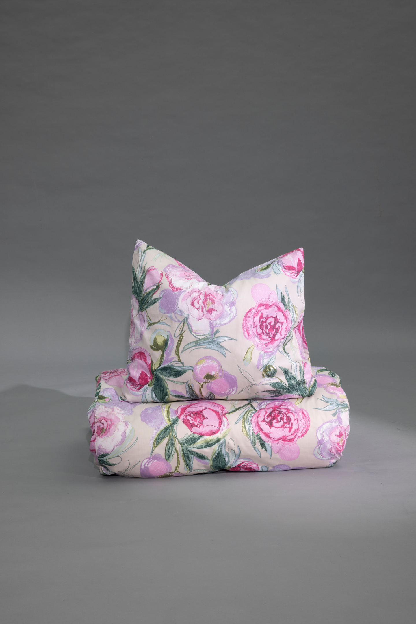 Pentik Bella pussilakanasetti 150x210 cm vaaleanpunainen