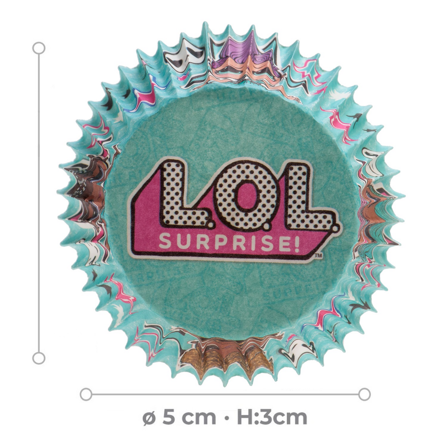 L.o.l. Surprise!muffinssivuoka 25kpl