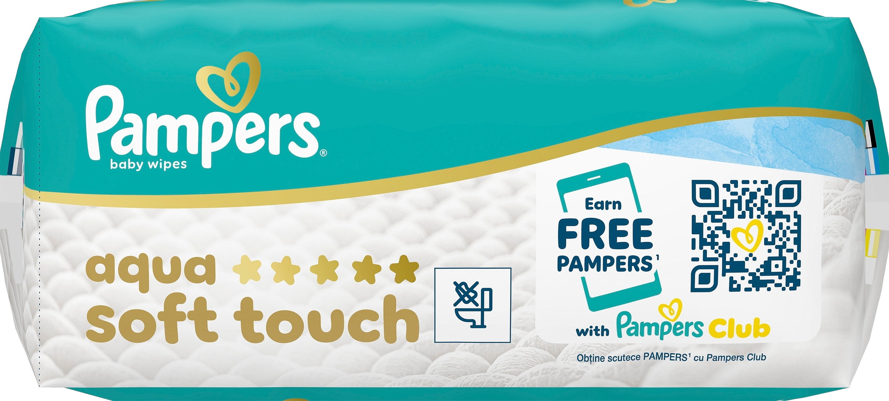 Pampers Aqua Soft Touch puhdistuspyyhe 3x60kpl