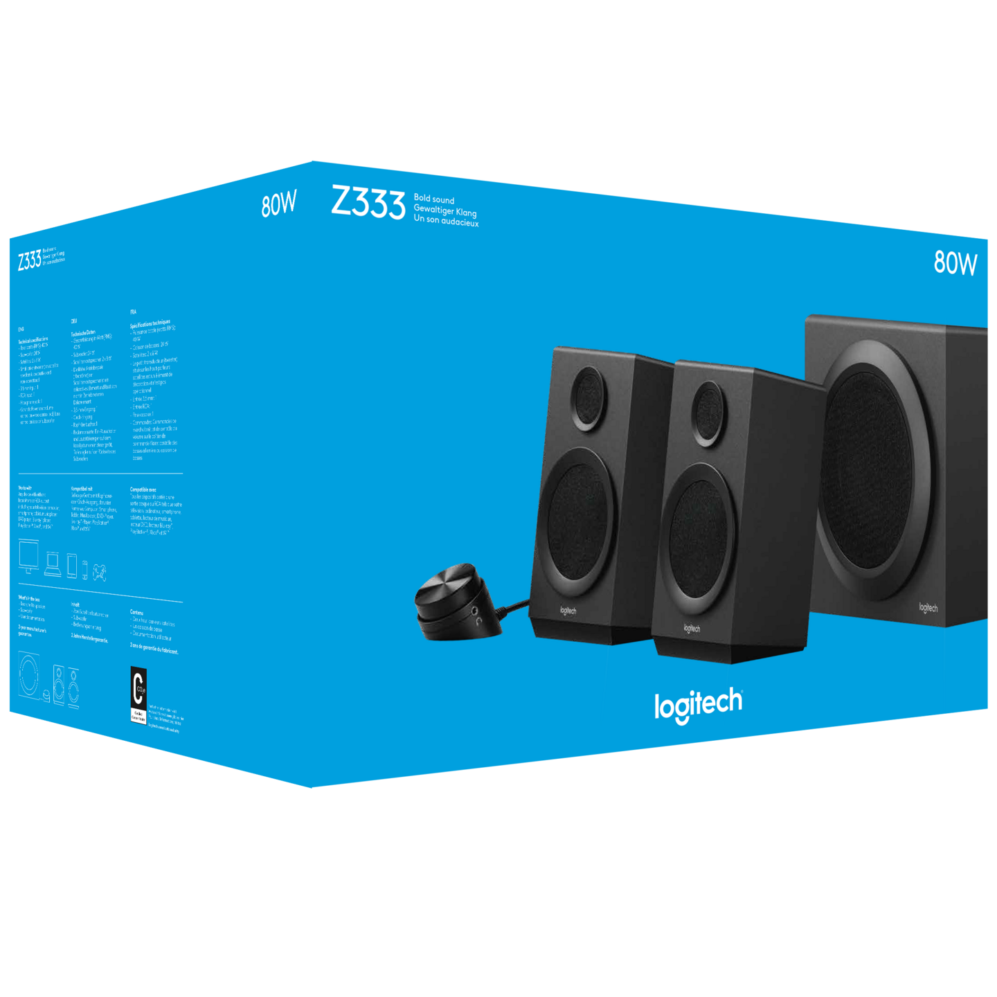 Logitech Z333 2.1 kaiutinjärjestelmä